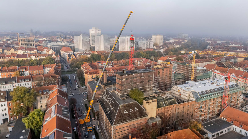 90 Meter Teleskopausleger: Weise verstärkt Kranflotte mit LTM 1300-6.3